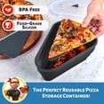 thumbnail image 2 of Pizza Pack: el recipiente reutilizable perfecto para almacenar pizza, 2 of 9