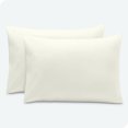 thumbnail image 1 of Bare Home Pillowcase Set - Envelope Closure - Premium 1800 Collection - Double Brushed - Ultra Soft - Queen Size, Cream, 2 Count, 1 of 6