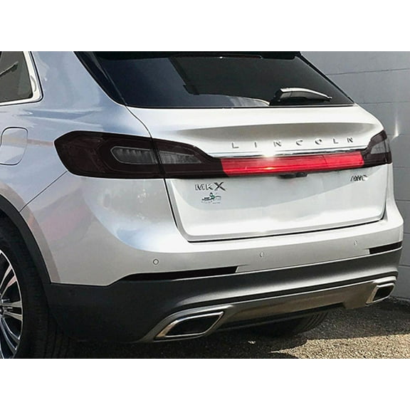Rvinyl Tail Light Tint Covers Compatible with Lincoln MKX 2016-2018 - Matte Smoke