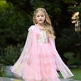 thumbnail image 2 of KAWELL Girls Princess Cape Shiny Party Props Kids Halloween Dress up, 2 of 6
