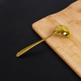 thumbnail image 5 of 7.8" Stainless Steel Cooking Supplies Gold Tone Soup Ladle Spoon, 5 of 7