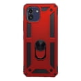 thumbnail image 1 of Funda Uso Rudo con Anillo Magnético Cely Vesmir Para Samsung A03 Rojo con 2 Micas de Cristal, 1 of 5