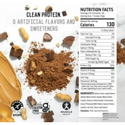 Ascent 100% Whey Protein Powder - Post Workout Whey Protein Isolate, Zero Artificial Flavors & Sweeteners, Gluten Free, 5.5g BCAA, 2.6g Leucine, Essential Amino Acids, Chocolate Peanut Butter 2 lb