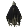 thumbnail image 3 of DHFJKG Unisex Adults Hooded Cloak Gothic Cape For Halloween Party, Distressed Ripped Spooky Season Poncho, 3 of 3