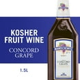 thumbnail image 2 of Manischewitz Concord Grape Red Wine, 1.5L Bottle, 2 of 5