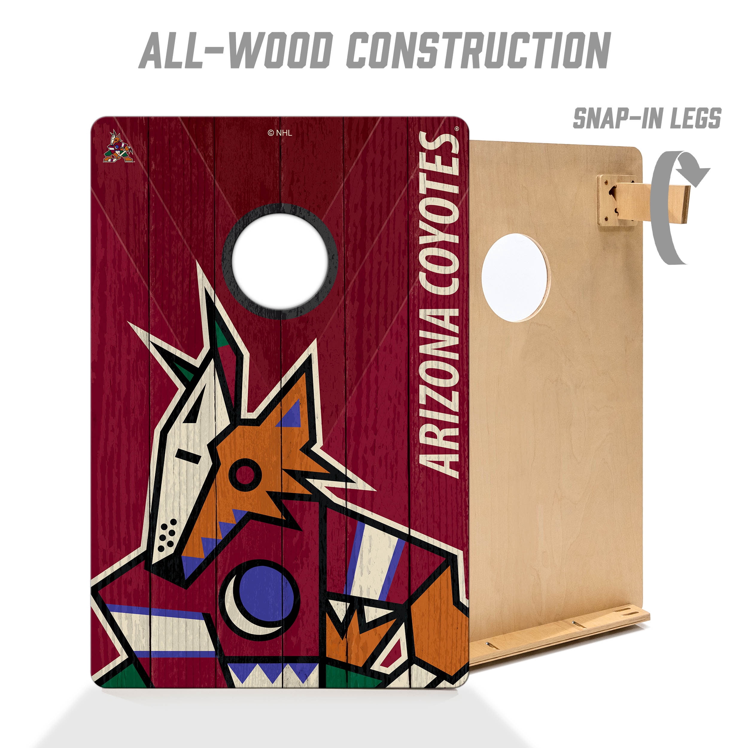 YouTheFan NHLArizona Coyotes 2' x 3' Cornhole Game