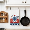 thumbnail image 1 of Kitchen Dish Towels Tea Towels Independence Day Themed, Polyester Absorbent Multicolor 60x40 cm, 1-Pack, 1 of 6