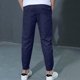 thumbnail image 5 of Odeerbi 3-13 Años Niños 2 Pcs Algodón Lino Pantalones de Deporte Deportivo Entrenamiento de Verano Pantalones de Jogger de Color Sólido Casual Pantalones Sueltos, 5 of 9