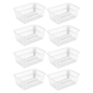 Sterilite 1664 - Large Stacking Basket White 16648010
