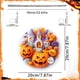 thumbnail image 3 of Cartel de «Feliz Halloween» para la puerta principal. Decoraciones para la puerta principal en Halloween. Cartel para la puerta en Halloween. Placa para la pared para la fiesta de Halloween., 3 of 6