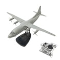 thumbnail image 4 of Modelo de construcción de avión perfecl 1:144 rompecabezas 3D con Base para estante, 4 of 8