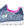 thumbnail image 4 of Zapatilla Skechers Summits-Quick Getaway para mujer, color azul marino y rosa intenso, 4 of 4