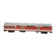 thumbnail image 2 of Vagón de equipajes de tren a escala 1/75, modelo de vagón con luces, colección conmemorativa Rojo, 2 of 9