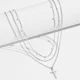 thumbnail image 1 of LATS Multilayer Pearl Cross Love Heart Pendant Necklaces for Women Gold Color Fashion Collarbone Neck Chain 2024 Trend Jewelry, 1 of 5