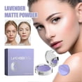 thumbnail image 2 of Natural Matte Loose Powder Chillab Lavender Setting Powder Oil Control Long-Lasting Concealer Powder for Women and Girls Cosmetic, 2 of 5