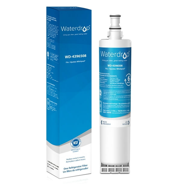 Waterdrop 4396508 Replacement for Whirlpool 4396508, 4396510, EveryDrop