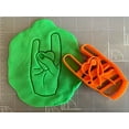 thumbnail image 4 of I Love You Sign with Heart Imprint Cookie Cutter- Fast Shipping - Sharp Edges - Exceptional Quality, 4 of 5
