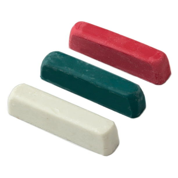 BeaverCraft Stropping Set of 3 Polishing Compound Buffing Compound