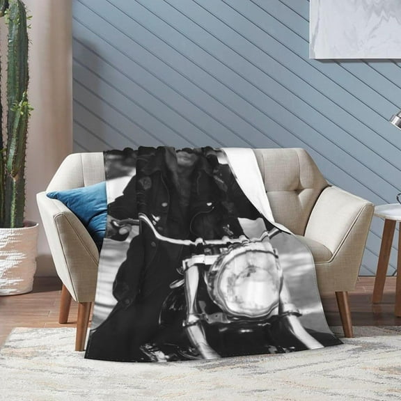 Blanket Sam Elliott Ultra-Soft Micro Fleece Wollen Blankets Throw Blankets Carpet Gift for Home Decoration,Decor Sofa,Office,Dormitory Bed car Camp Couch All Seasons