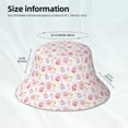 thumbnail image 5 of Kdxio Reflective Bucket Hat - Cute Pig Print Bucket Hat for Men,Women, 5 of 9