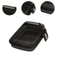 thumbnail image 6 of TOOYFUL Cat Litter Toilet Supplies High Sides,Large,Kitten Potty Toilet,Open Top Pet Litter Tray for Small Animals black, 6 of 10