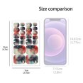 thumbnail image 3 of Women Fashion Toe Nail Wraps Art Stickers Self Adhesive Tools Tips Polish Nail, 3 of 3