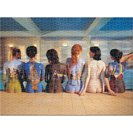Pink Floyd Back Art Puzzle - 1000 Pieces - Displays Pink Floyd's Album (Best Albums By Pink Floyd)