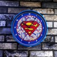 thumbnail image 2 of Superman Logo Wall Clock, 2 of 2