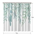 thumbnail image 5 of Waterproof Beautiful Colorful Floral Shower Curtain 72x72 Inch Boho Style Polyester Unique Shower Curtain for Bathroom Hotel Home Decor with 12 Plastic Hooks, 5 of 5