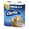 thumbnail image 2 of Papel higiénico Charmin Ultra Soft 6 Mega rollos 24 unidades tamaño normal, 2 of 4