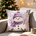 thumbnail image 5 of Eagokdc Christmas Decorations Waistrest Pillowcase Throw Pillow Covers, Multi-Use Winter Holiday Cushion Case for Living Room Dormitory Office Sofa Couch Chair Home Decor, 5 of 8