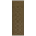 thumbnail image 2 of (2 pack) Mainstays Dylan Solid Diamond Olefin Brown Indoor Runner Rug, 2'x6', 2 of 10