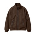 thumbnail image 3 of Zysthvn Pullover Sweatshirts for Men Big and Tall Lightweight Winter Long Sleeve Casual Mens Sweatshirts Loose with Pockets Solid Stand Collar Mens Tops, 3 of 7
