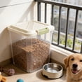 thumbnail image 4 of Deeceymbur Contenant de Rangement pour Nourriture pour Animaux, Grande Capacité, Bac Hermétique avec Roulettes, Conception Étanche et Anti-Humidité pour le Stockage à Long Terme de Nourriture pour Chien et Chat, 4 of 6