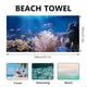 thumbnail image 5 of Toalla de playa de microfibra, toalla de playa súper colorida, toalla de baño a prueba de arena, toalla multiusos para viajes, piscina, toallas de playa de 27 x 55 pulgadas, 5 of 7