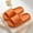Orange, variant on WILLBEST Rockwomen Womens Slippers Women Slippers Fashionable New Pattern Summer Indoor and Outdoor Cartoon Cute Printing Comfortable Soft Soled Flat Light Slippers