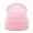 Pink, variant on Winter Warm Hats CQXIDFH Unisex Knitted Cuffed Beanie, Soft Warm Watch Cap, Windproof Ski Headwear for Men Women Outdoor Winter, Sun Visor Hats (Beige, One Size)