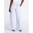 thumbnail image 4 of Joyspun Women's Velour Wide-Leg Sleep Pants, Size XS-3X, 4 of 6