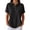 Black, variant on Siminsem Womens Casual Sweater Top V Neck Button Down Knit Shirts 2026 Summer Short Sleeve Lightweight Work Blouses Collared Dressy Tops Plus Size S-3XL, White, 2XL