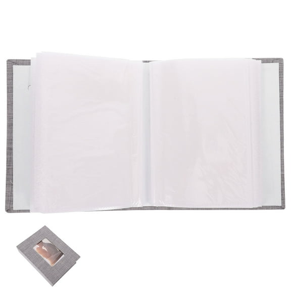 SWETRACE Photo Books Photo Album Grey PVC Photo Storage Family Wedding 1Pcs