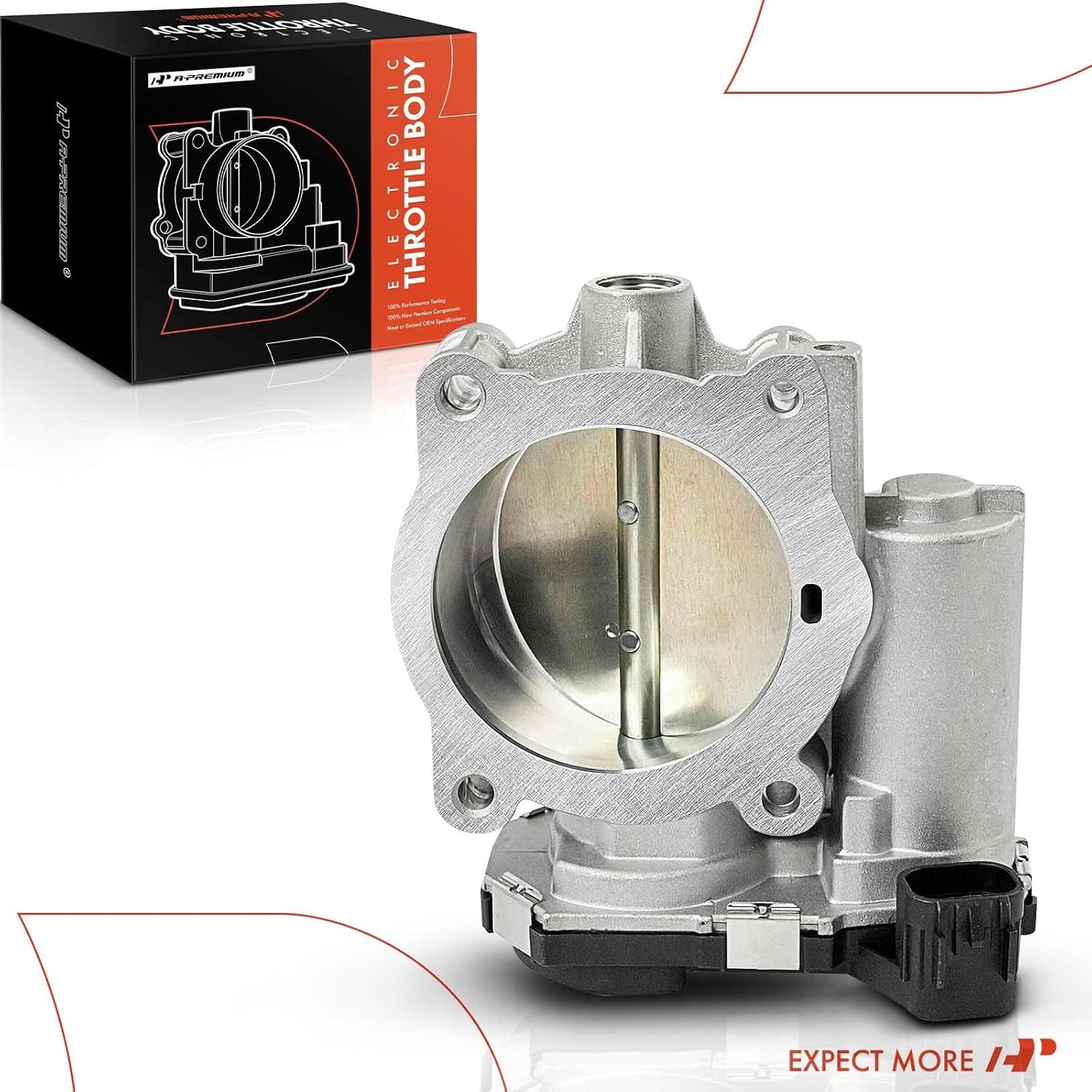 A-Premium Throttle Body Compatible with Buick Allure LaCrosse Cadillac CTS SRX STS Chevrolet Camaro Equinox GMC Terrain 3.0L 3.6L