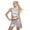 Rumi, variant on HTQWLP 3 Piece Halloween Popular Singers Costume, Halloween Role Play Girls Pop Star Fancy Dress Outfits with Accessories, Halloween Party Stage Performance Dress up for Women, White/S