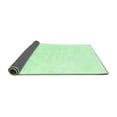 thumbnail image 2 of Ahgly Company Indoor Rectangle Solid Emerald Green Modern Area Rugs, 6' x 9', 2 of 4