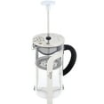 thumbnail image 4 of Any Morning 350 ml French Press, Stainless Steel, Borosilicate Glass, 3-Layer Filtration, 11 oz, FY450, 4 of 7