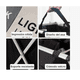 thumbnail image 3 of Cesto Grande Para Ropa Sucia Plegable 3 Secciones Canasto color negro, 3 of 4