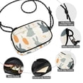 thumbnail image 3 of FORMRS Mini Crossbody Bag for Women Adjustable Rope Shoulder Casual Phone Purse, Whimsical Rabbits, 3 of 7