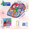 thumbnail image 4 of Puf con forma de dinosaurio, juguete para lanzar al aire libre, artículos para fiestas familiares para niños, regalo para cumpleaños o Navidad para niños pequeños de 3, 4, 5 y 6 años, 4 of 7