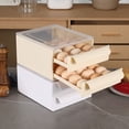 thumbnail image 3 of Thinsony Fine Crafted Double-Layer Egg Organizer For Kitchen And Can Inhibit type+1, 3 of 6