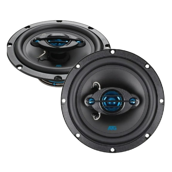 New ATG ATG65 6.5" 3-Way Coaxial Speakers System (Black) with 160 Watt Max Power