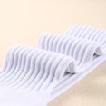 thumbnail image 6 of LOVEVER 6pairs Women‘s Solid Color Ribbed Crew Socks Suitable For Everyday Wear, 6 of 7